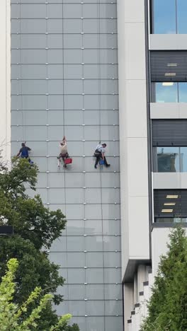 building facade cleaning