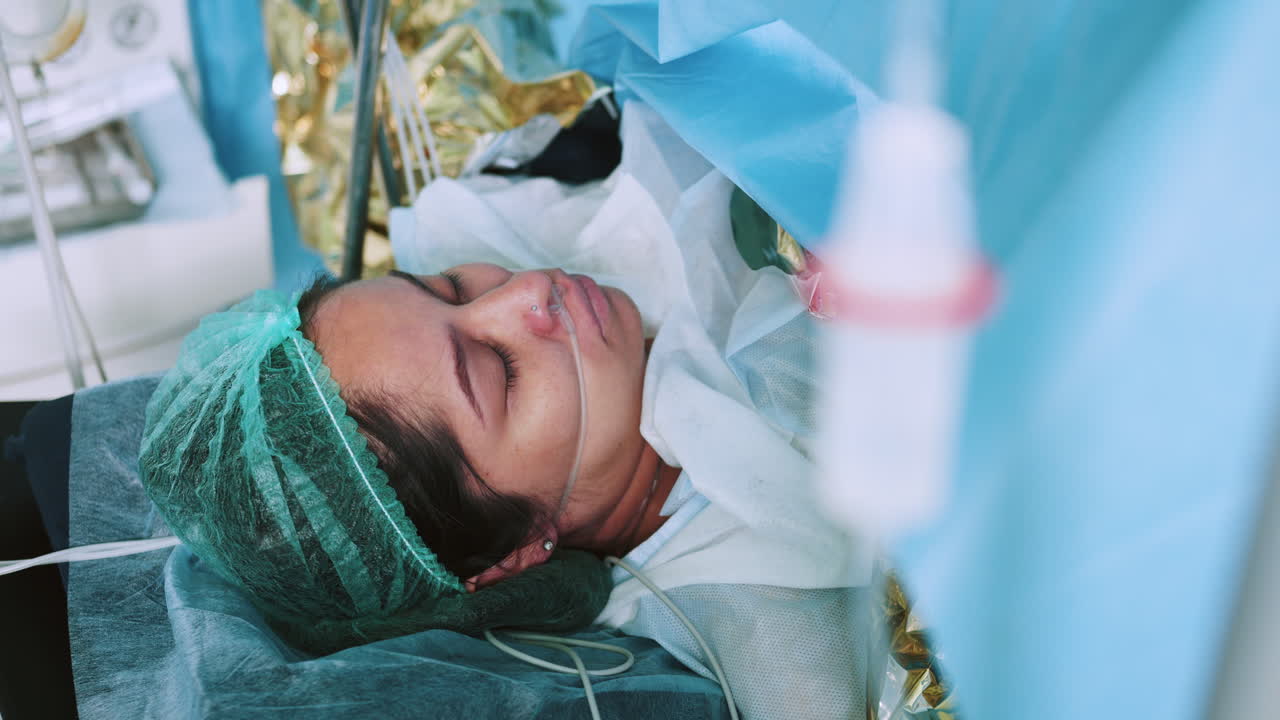 paciente sometido a un procedimiento médico