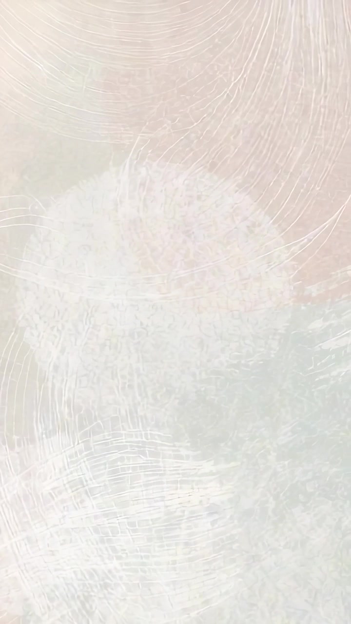 Video verticale: animazione di un vortice bianco che fluttua verso il basso a destra su uno sfondo color pastello, spazio per il testo
