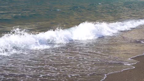 agua de mar limpia