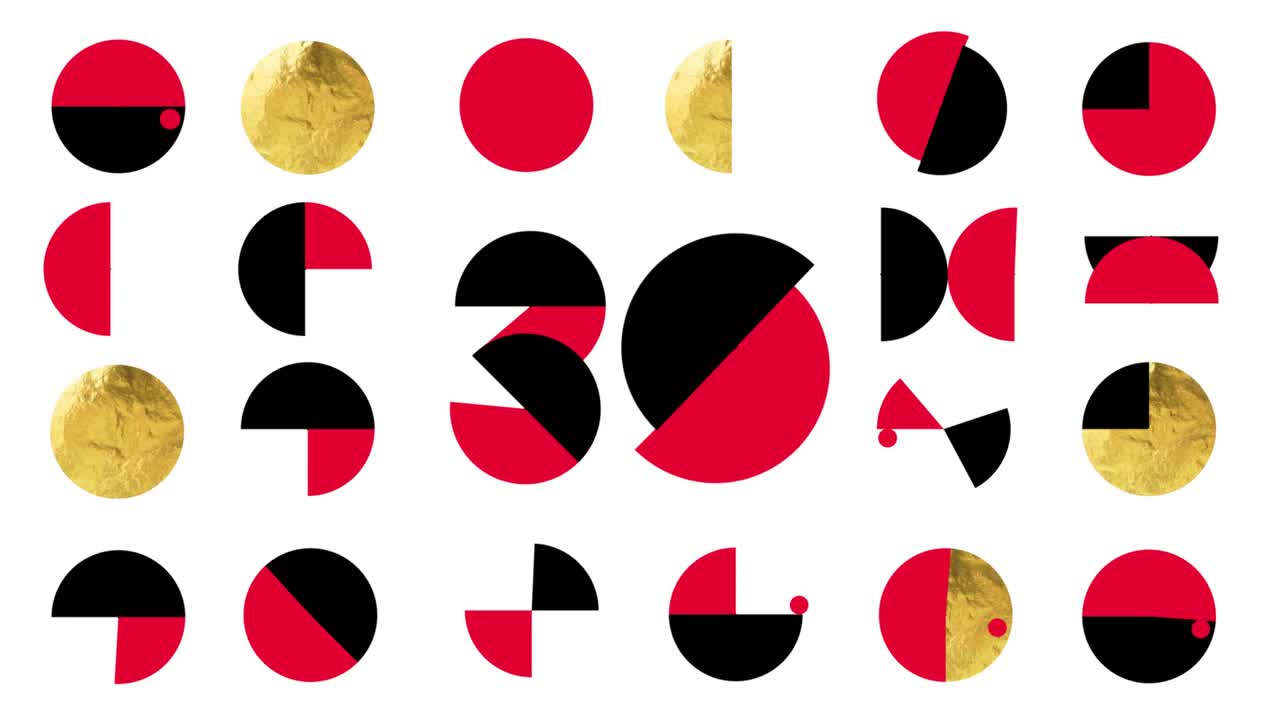 30 señales coloridas para publicidad, marketing, cumpleaños