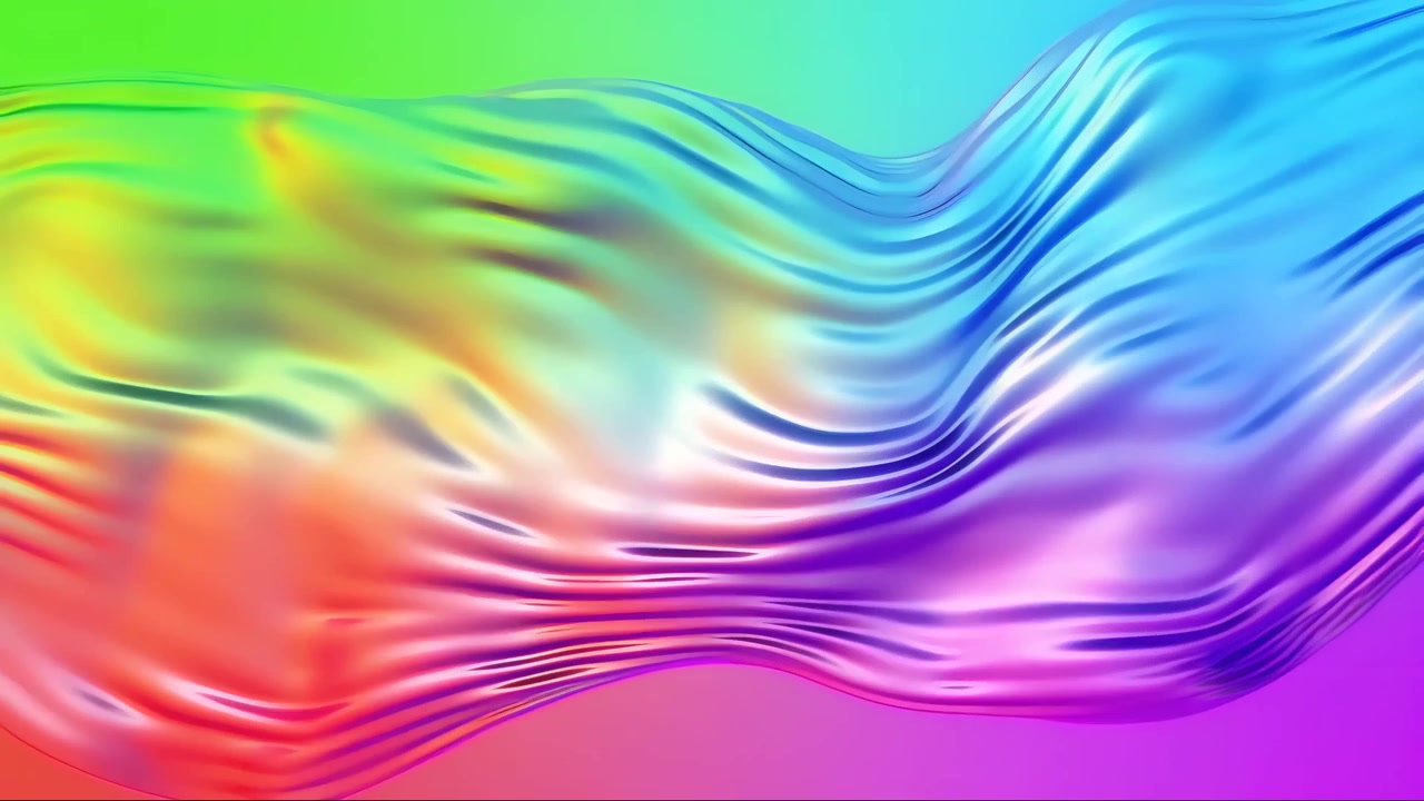 Abstract Fluid Motion Background 4K