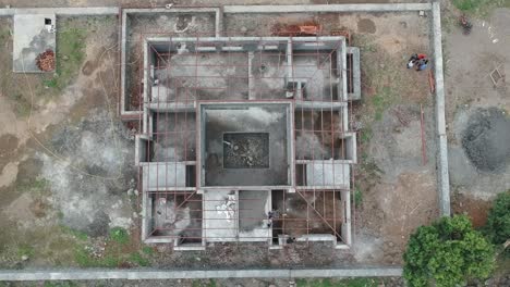 Aerial-footage-of-under-construction-home-|-Real-Estate-in-India