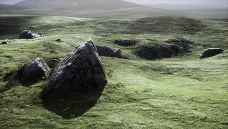 en verano en las tierras altas de escocia