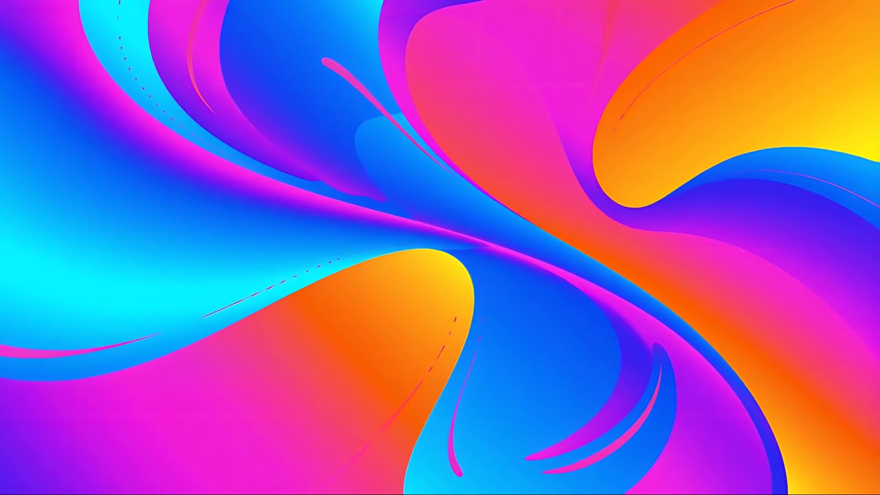 Sfondo Animato Astratto e Colorato 4K