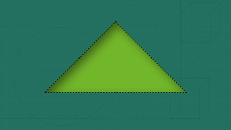 Vídeo-Generado-Digitalmente-De-Un-Triángulo-Dibujando-Una-Plumilla