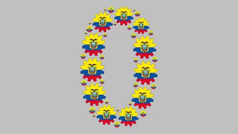 número ecuatoriano cero