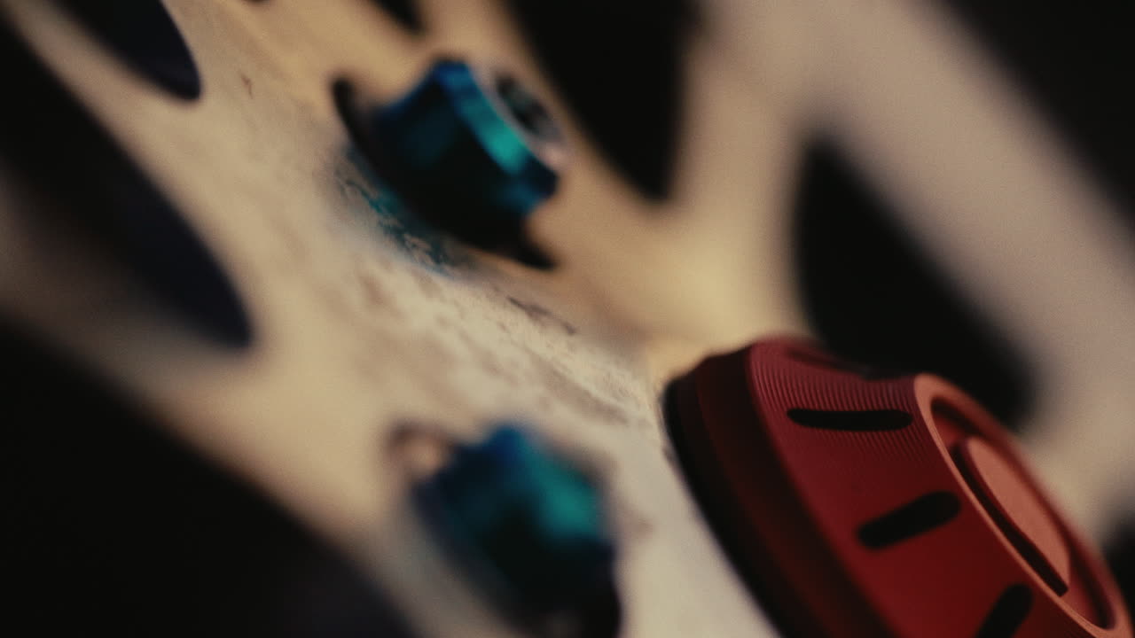 Close-up of Industrial Machine Controls