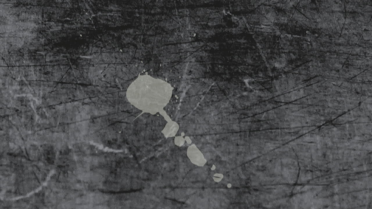 노이즈와 함께 그런지 텍스처에 검은 수채화 잉크