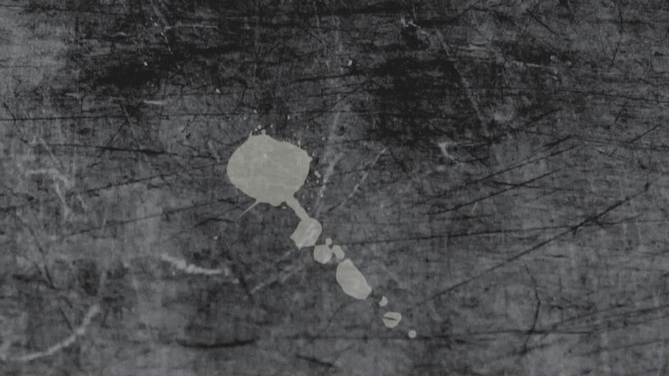 Inchiostro acquerello nero su texture grunge con rumore
