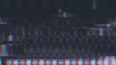 diseño único abstracto animación digital ruido de píxeles error de fallo daño de video