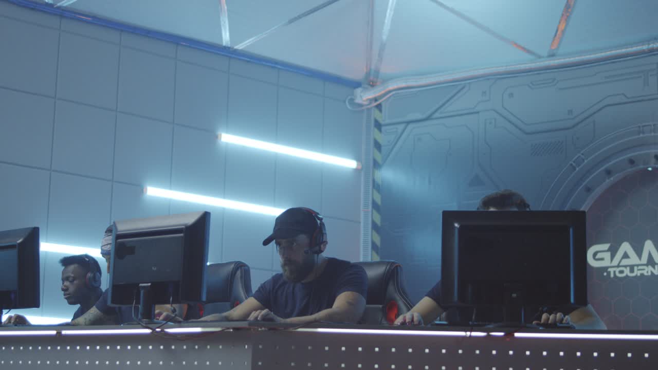 equipo de juego ganador en el torneo