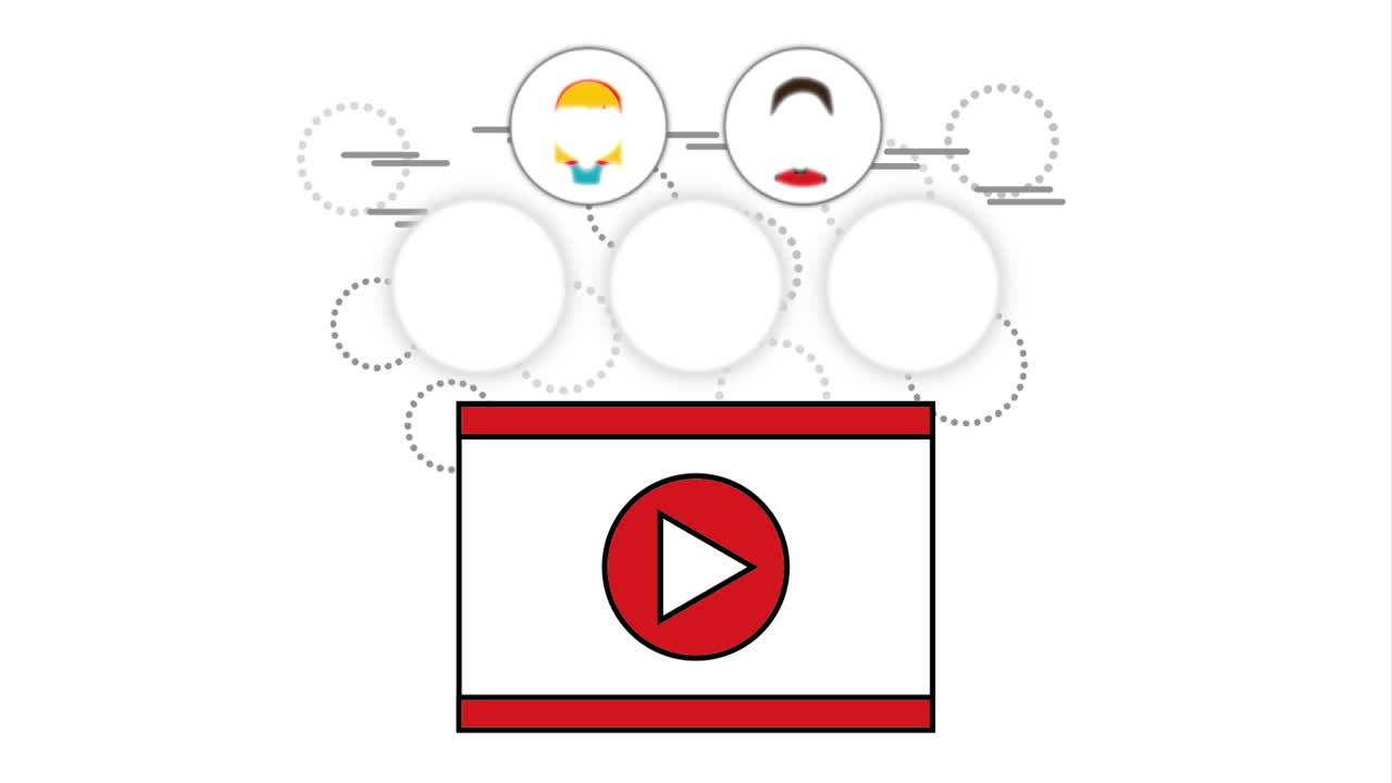 social media design with people and tablet
