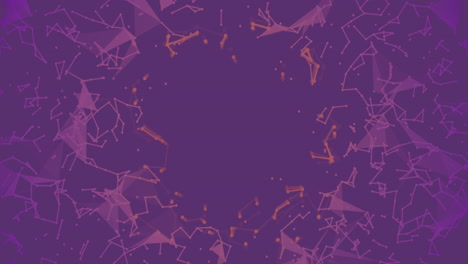 animation of shapes moving over fireworks