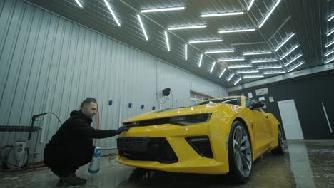 professional car detailing – washing, ceramic coating, and interior cleaning