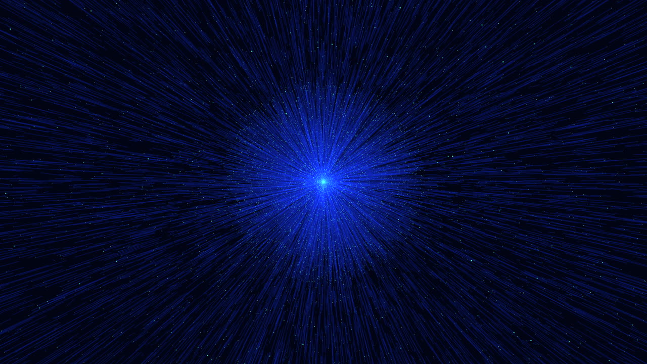 에너지 파란색 나선형과 방사선