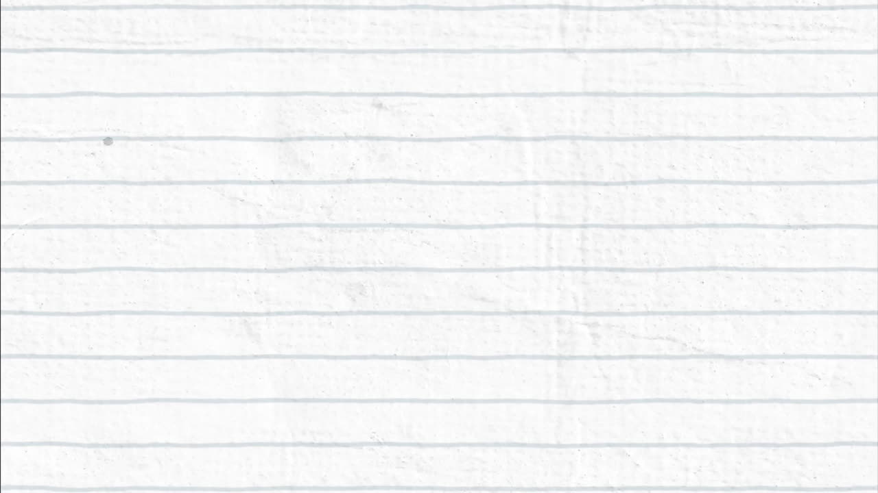 Animation of school items icons on white background