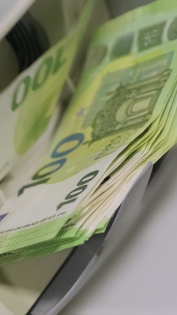 Stack di banconote in euro