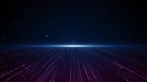 particles blue pink event game trailer titles cinematic concert stage background loop