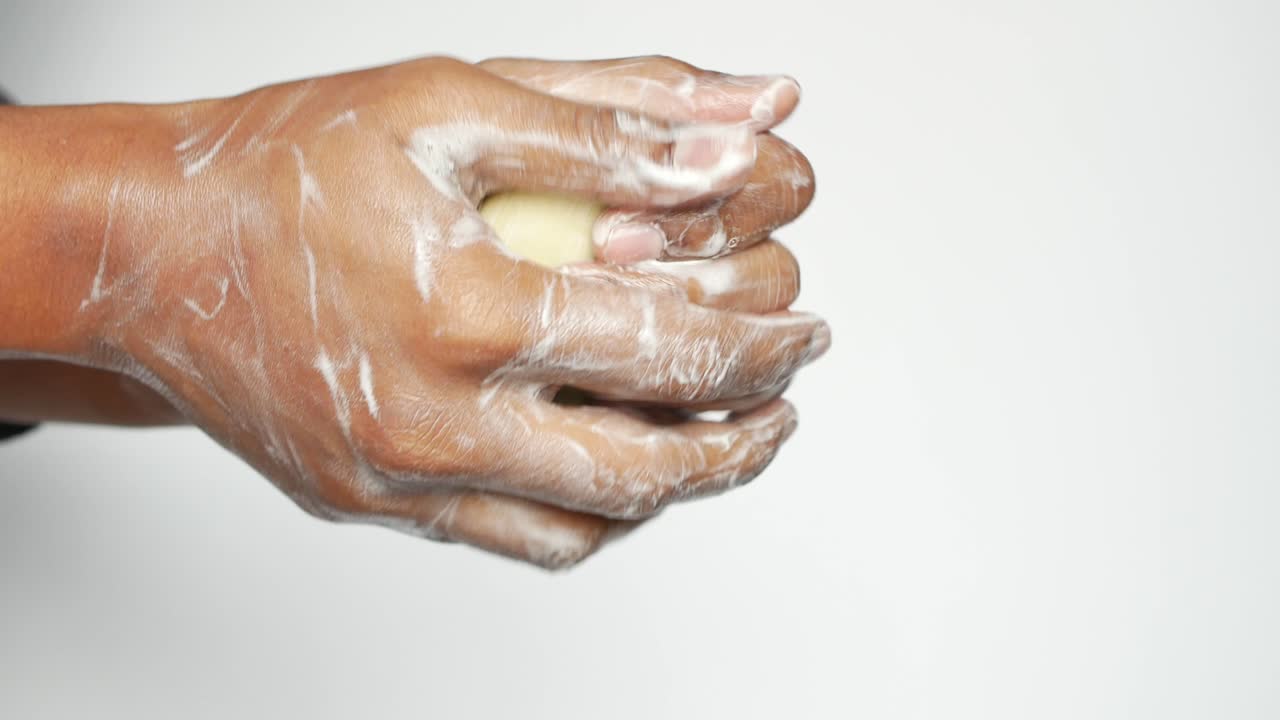 Washing Hands with Soap