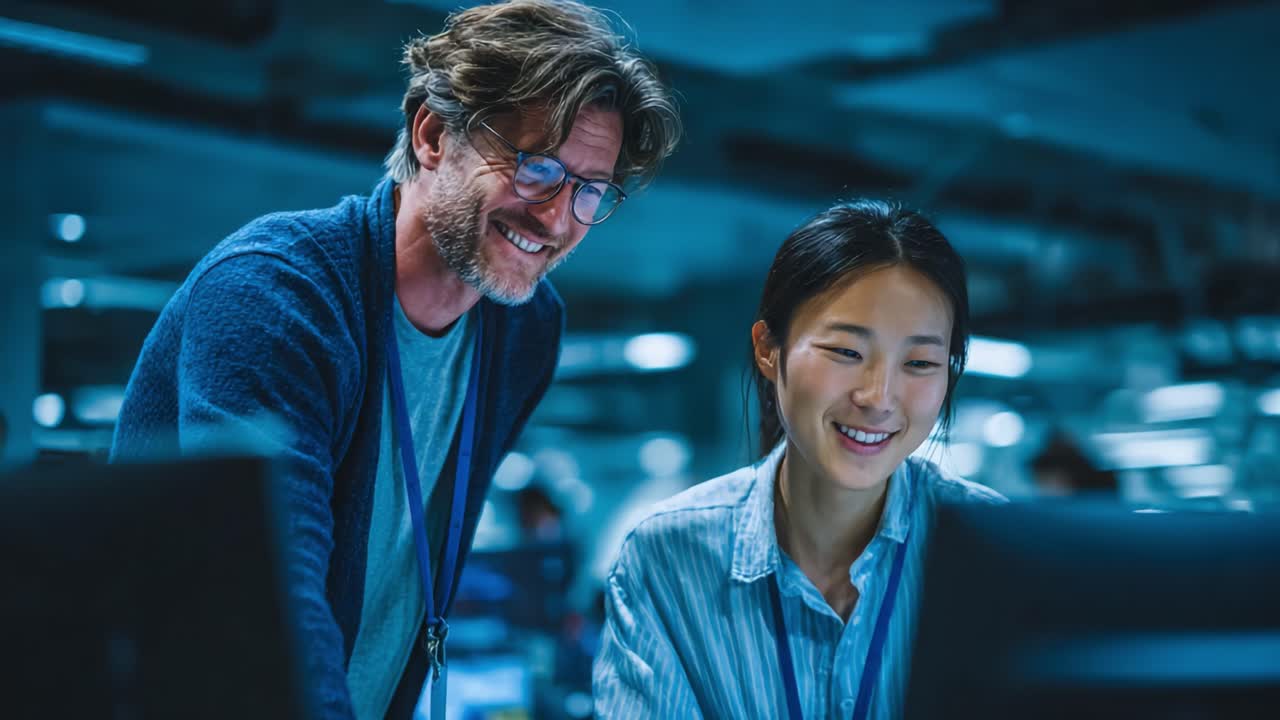 Engaging Collaboration in a Modern Workspace: Teamwork and Innovation between Colleagues at a Digital Tech Company