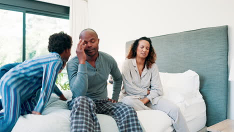 family conflict in the bedroom