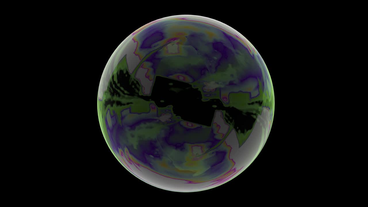 la burbuja de jabón.