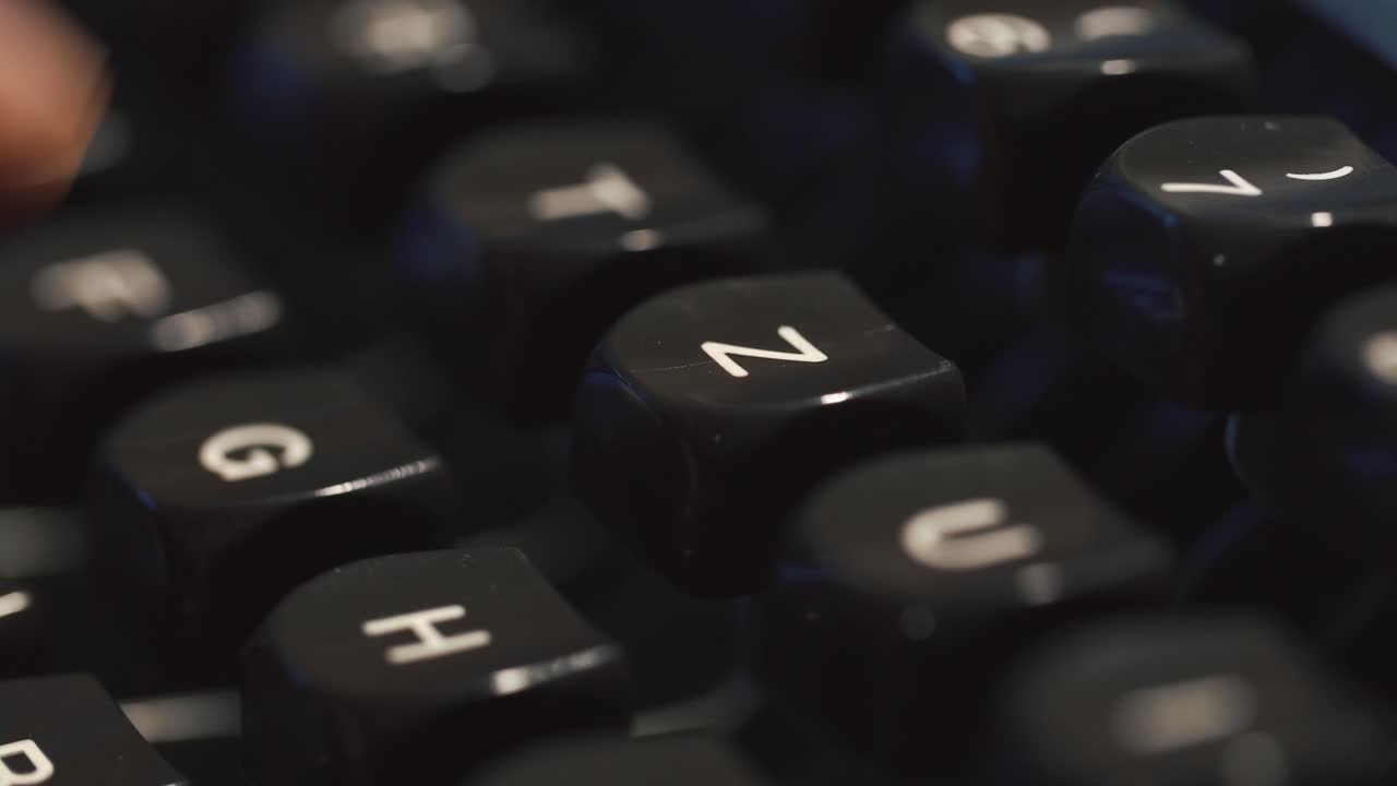 Close-up of Keyboard Keys