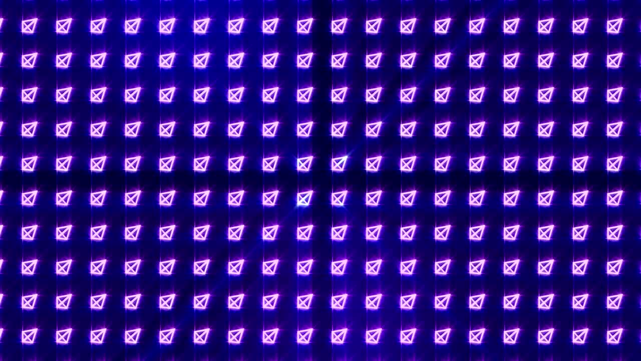 Geometric pyramid pattern. Pyramid dancing. Business symbol loop animation. Business network design.