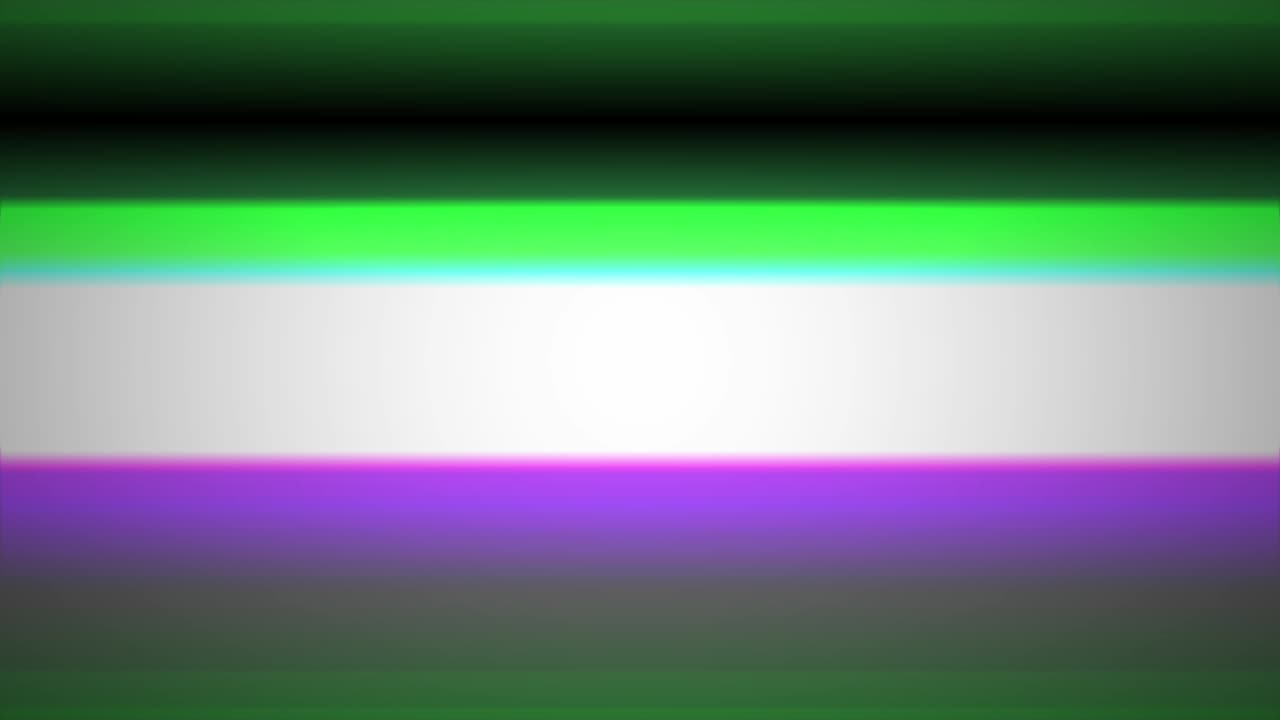 Display screen failure motion graphics