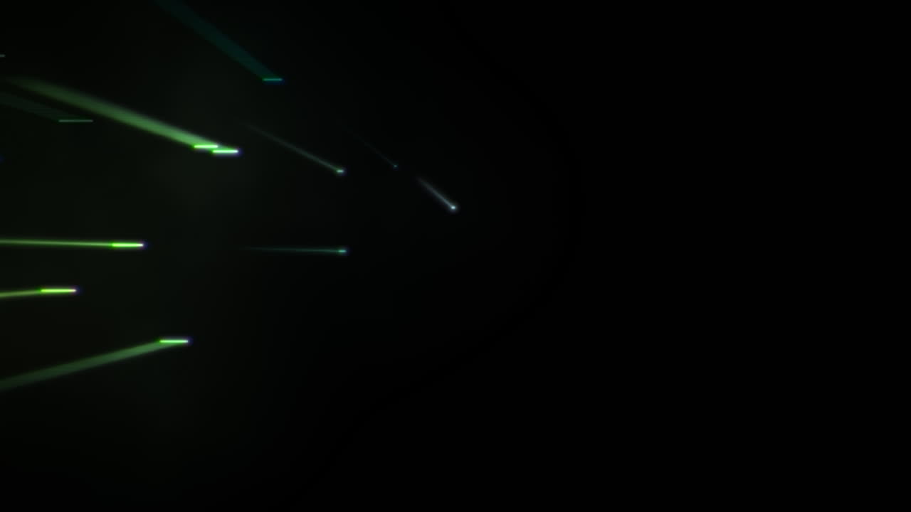 추상적 인 배경을 가진 모션 다채로운 네온 라인 27