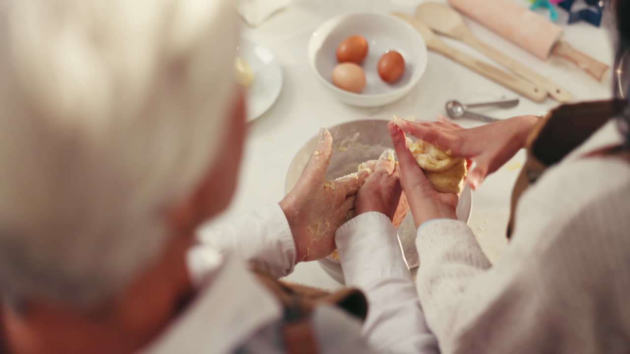 Baking in the kitchen