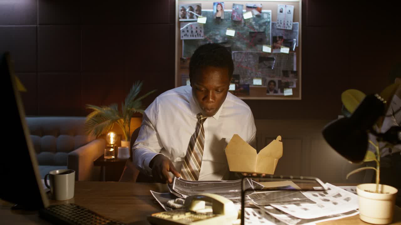 Il detective al lavoro