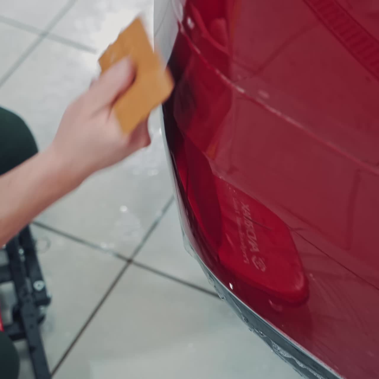 Elite film for pasting cars