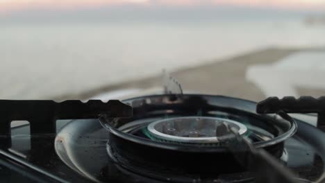 camping and cooking