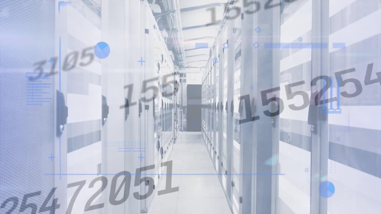 비어있는 서버  ⁇ 에 대항하여 여러 번 바뀌는 번호의 디지털 복합 비디오