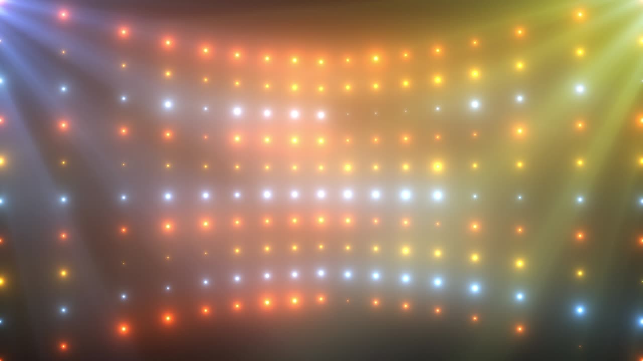 stage glow LED light loop animation