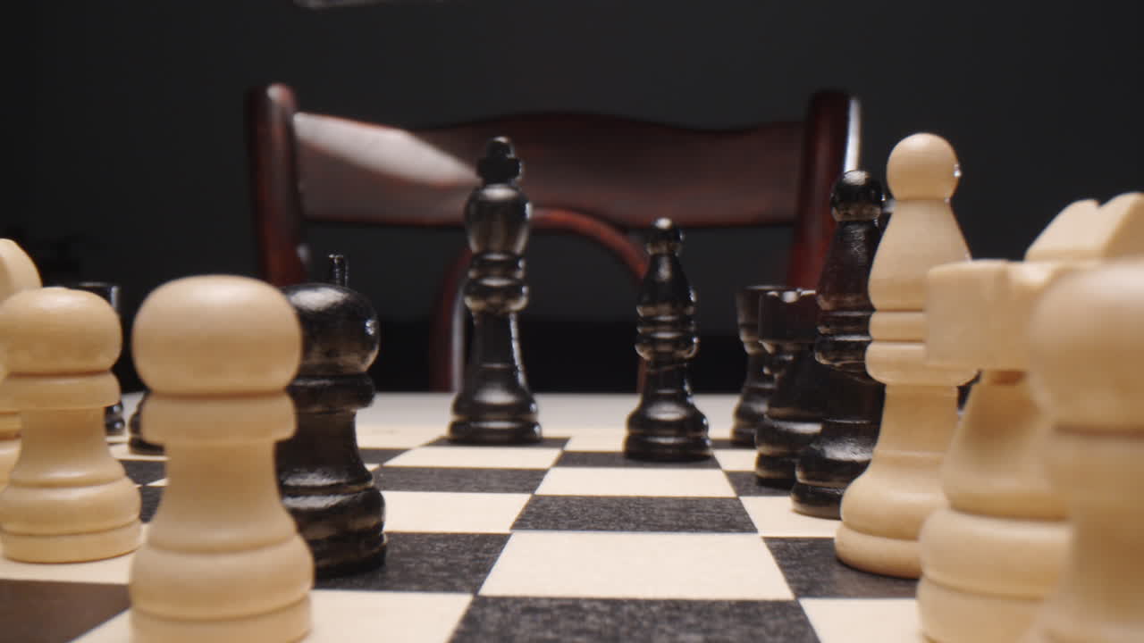 juego de ajedrez en curso