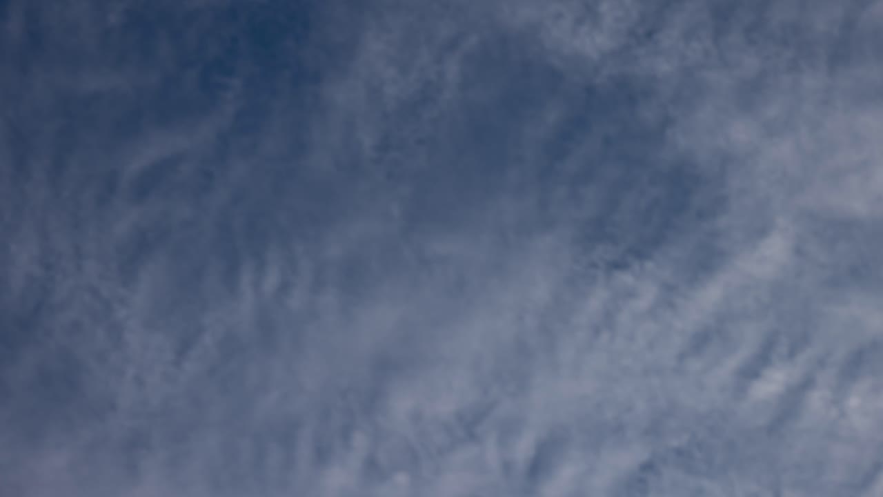 Clouds passing in Santiago de Chile at dawn
