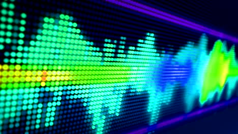visualización del espectro de audio