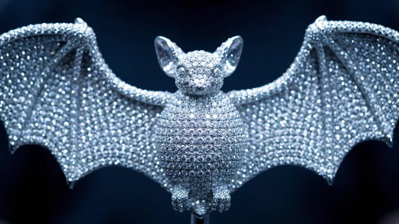 Diamond Bat Jewelry