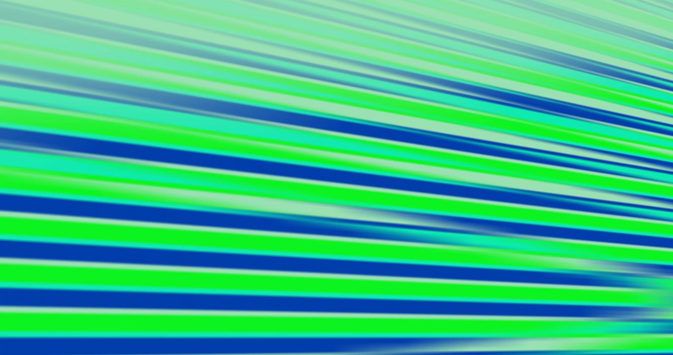 Bande di colore che esplodono, si muovono in diagonale, svaniscono, si mettono in pausa e si ripetono come transizione a scorrimento su un livello trasparente