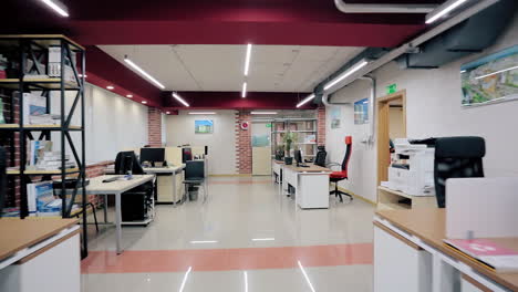 modern empty office interior