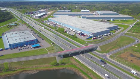 Aerial-view-of-goods-warehouse