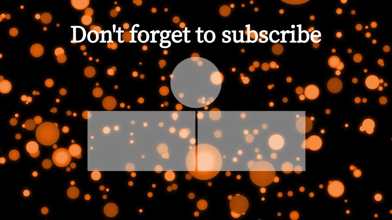 곡물 점 이동 끝 카드 끝 화면 모션 그래픽