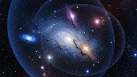 spectacular galaxy view