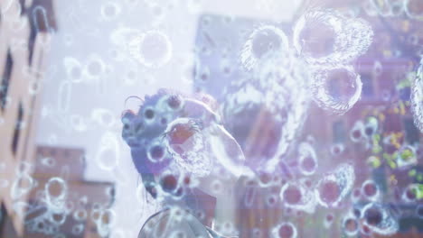 animación conceptual del coronavirus covid19