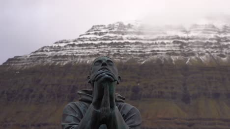 Praying-man-sculptures