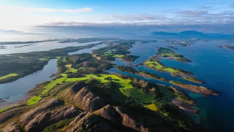 bronnoysund, la hermosa naturaleza de noruega