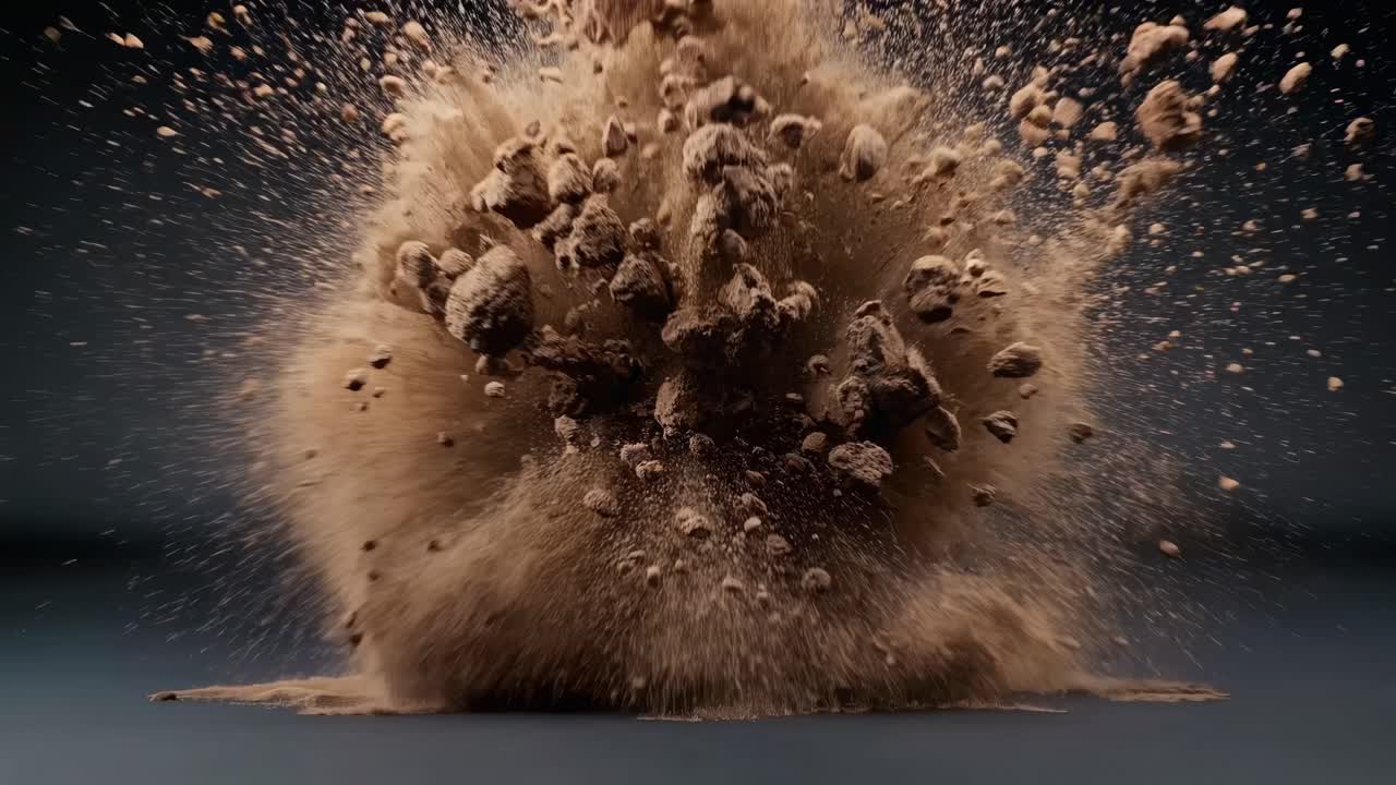 Cocoa Powder Explosion